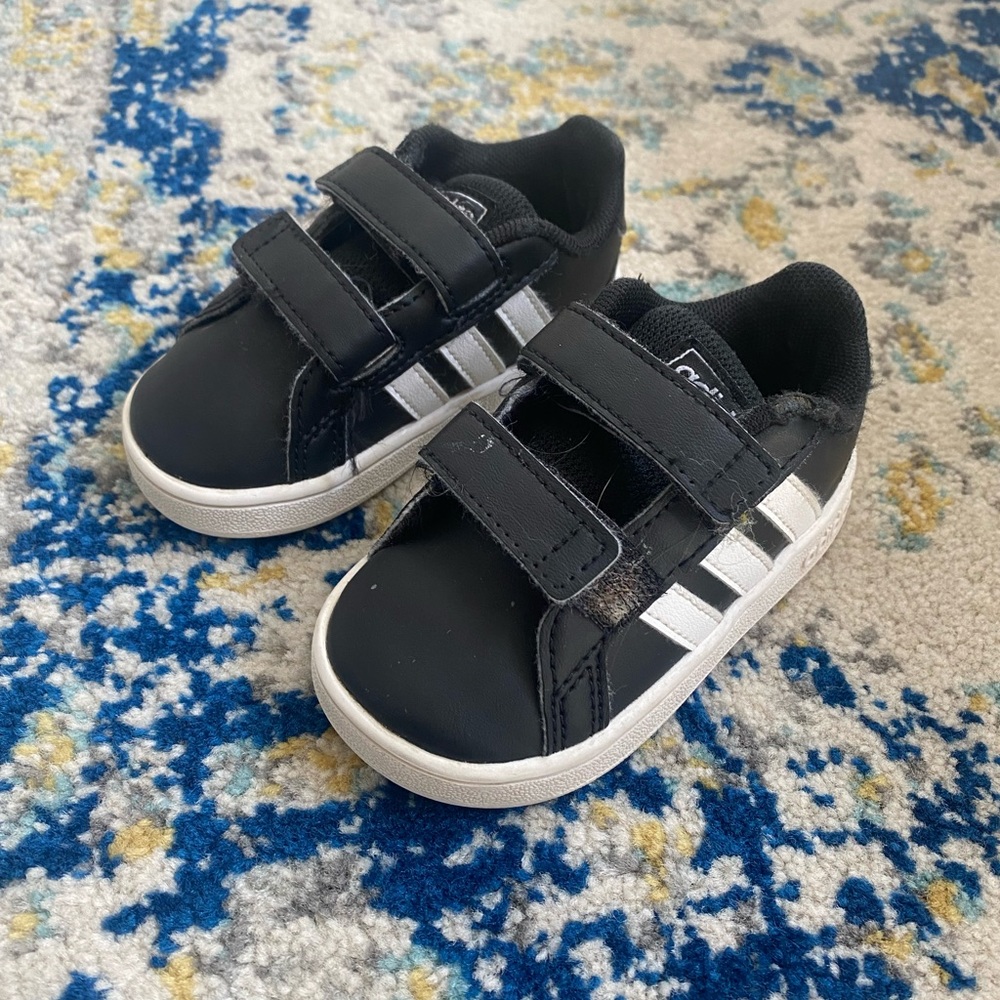 Gently used adidas 5C shoes